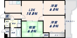 グランドファミリア高井田の物件間取画像